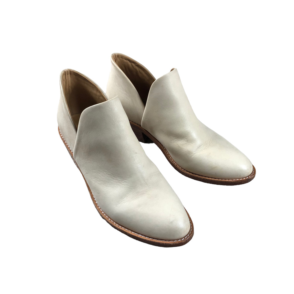 FORTRESS OF INCA Booties Elise Light Tan Leather Boots Size 39 Modern Boho